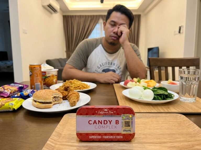 Candy B Complex sebagai sokongan tenaga stamina dan vitality lelaki